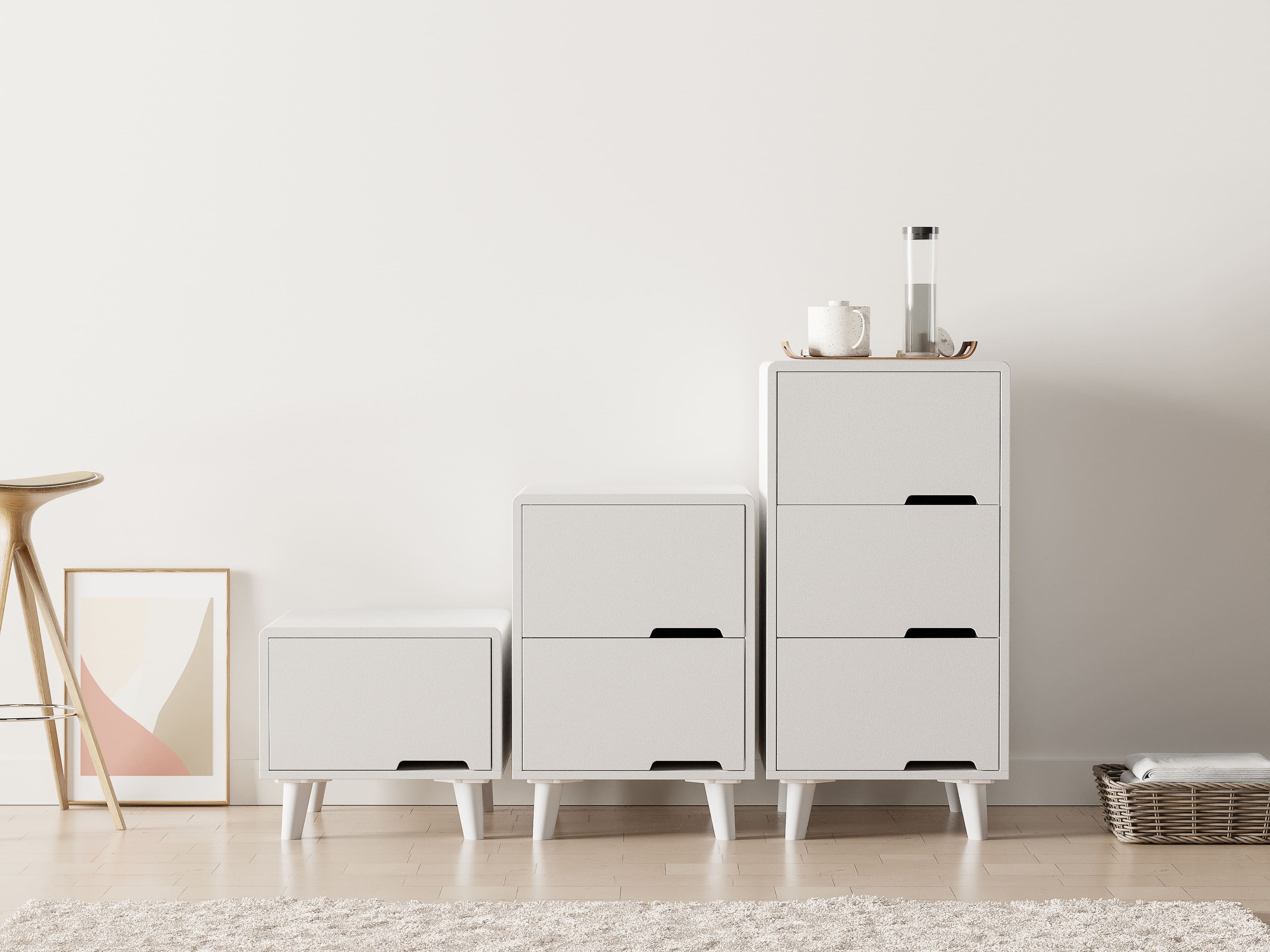 침대 사이드테이블 1단 거실협탁 쇼파 탁자 미니 소파 테이블 화분