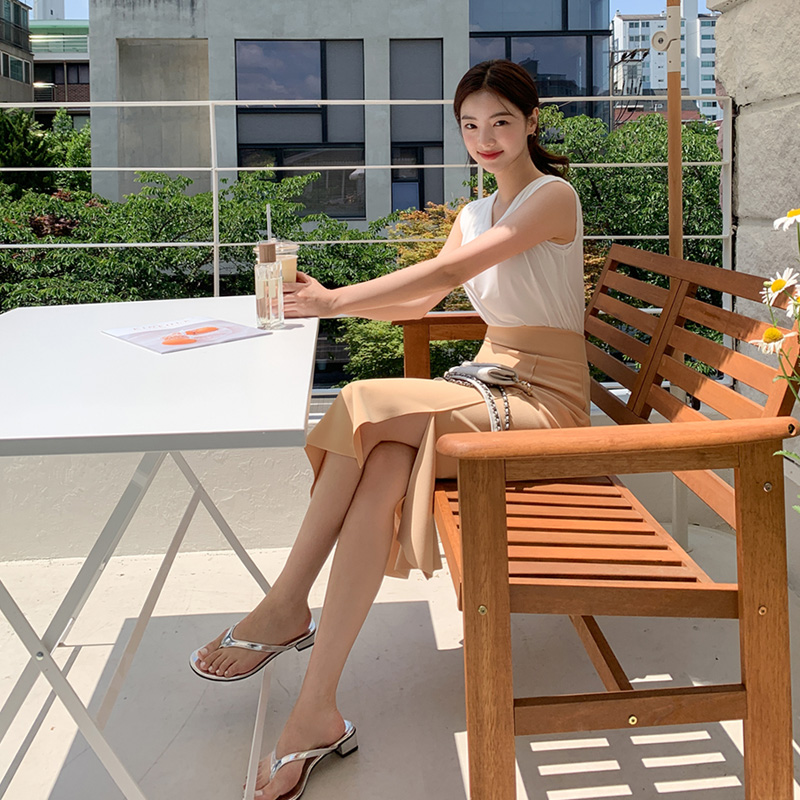 자연스러운 카울넥 디자인으로 데일리하게 즐기기 좋은 슬리브리스 ts2098 이미지 6