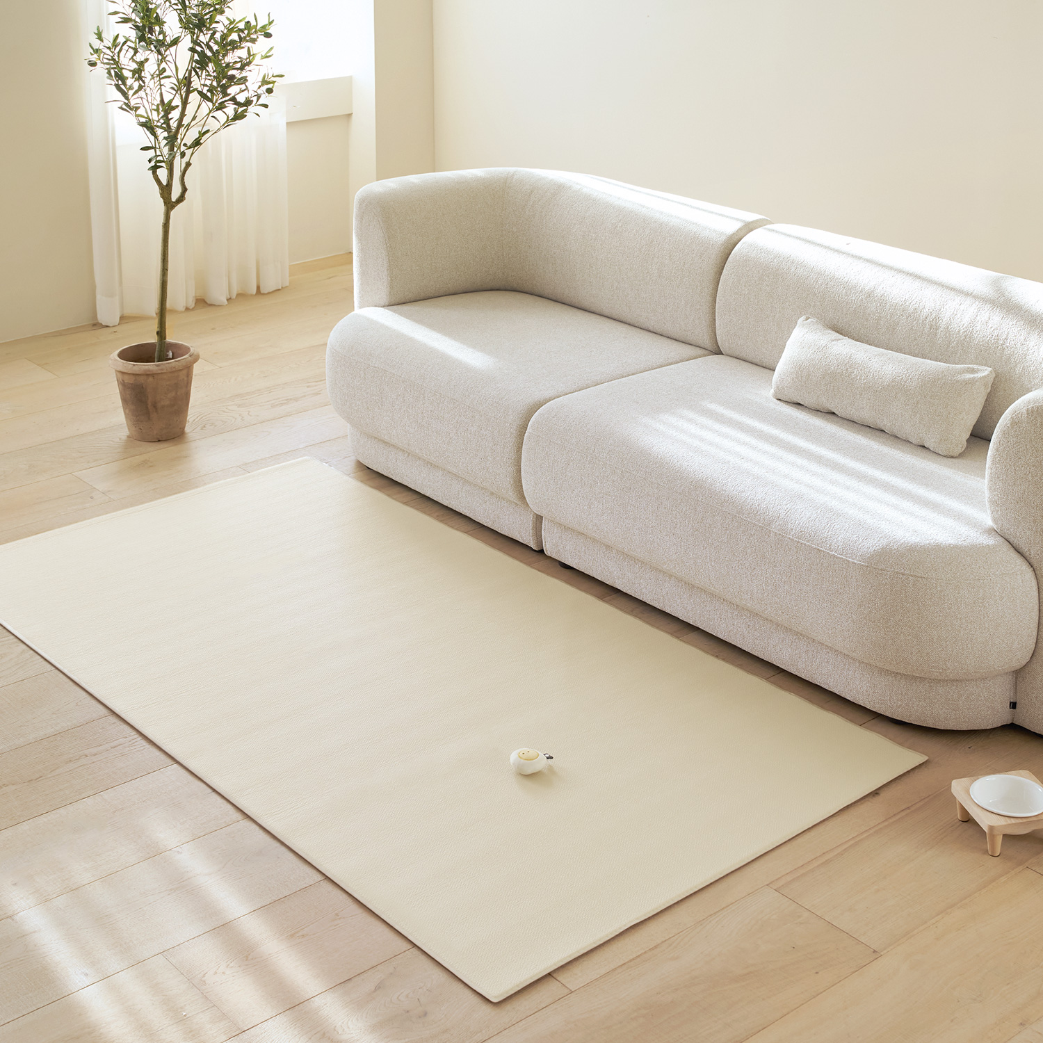 울리 강아지 매트 애견 미끄럼방지 러그 거실 180x70