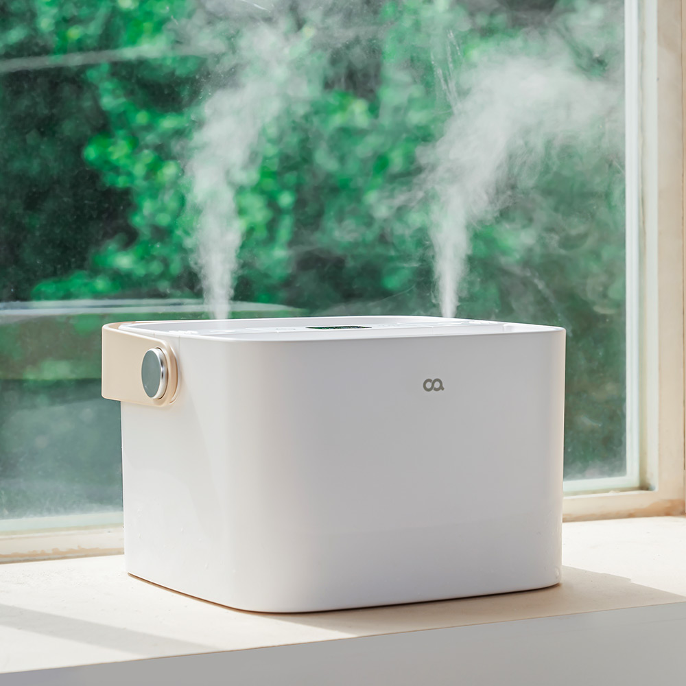 오아 플렌티큐브2L 무선 미니 가습기 듀얼 휴대용 탁상용 사무실 USB 책상 충전식 필터