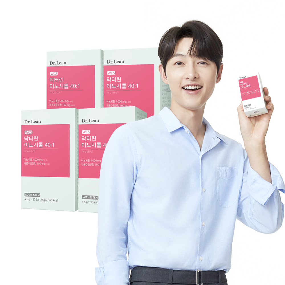 [4개월] 닥터린 이노시톨 40:1 미오 D카이로 콜린 엽산 배합 (4.5g x 30포)