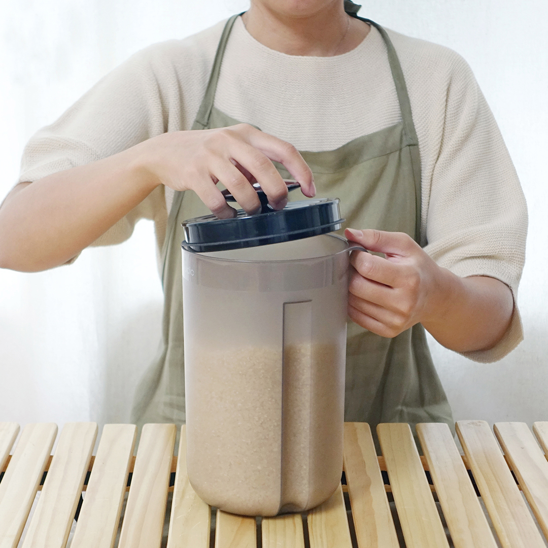 엠지엠씨 진공 밀폐쌀통 3L 1개+1개 - 상세 이미지 2