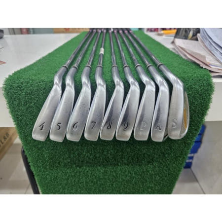 [중고]히로마쓰모토 MK-PLATINUM 경량스틸 #4-SW 9아이언 세트 정품 NS950 R