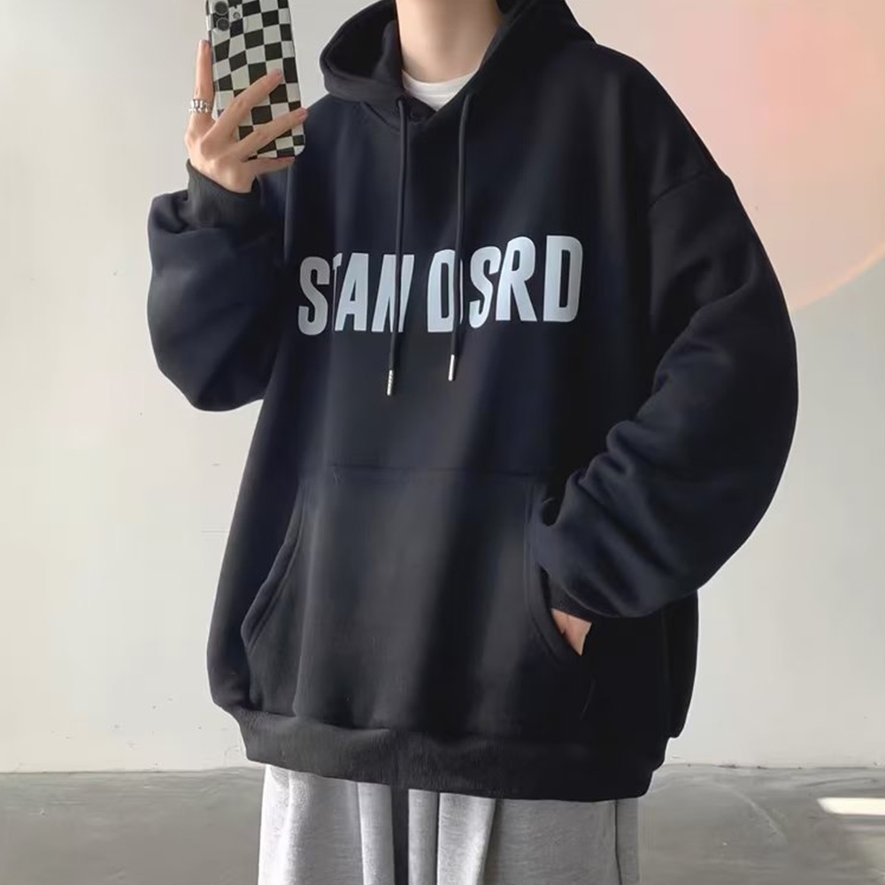 남자기모후드티 파란색후드티 1 - 상세 이미지 4