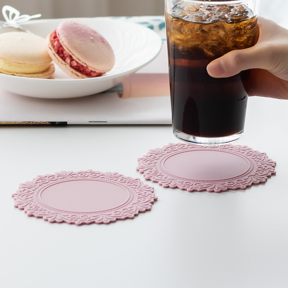 국산 플라이토 실리콘 프리스 컵받침 12cm - 상세 이미지 3
