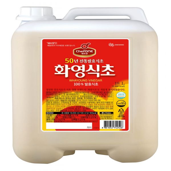 화영식초 대상 실온 18L : 식재온