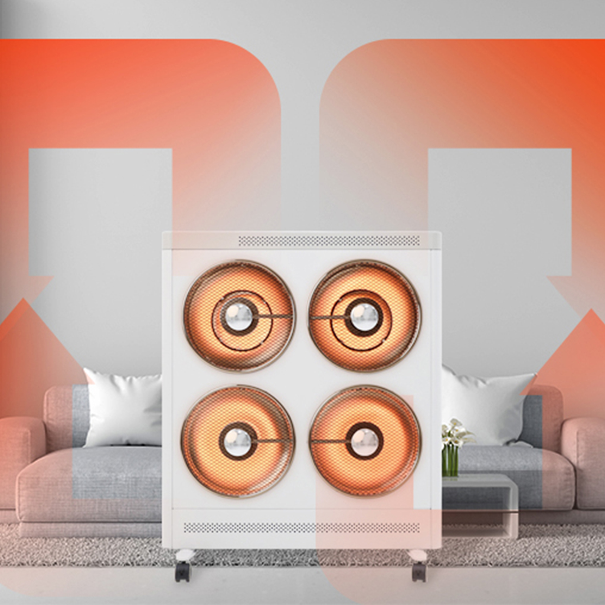 신일전기히터 대형난로 하이라이트히터 업소용 난방기 스토브 온열기 사무실