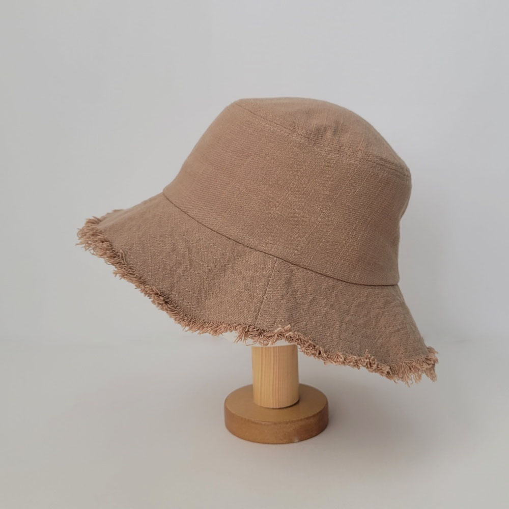 여성벙거지모자 챙넓은모자 봄 여름 빈티지 태슬 산책 모자 명품 버킷햇