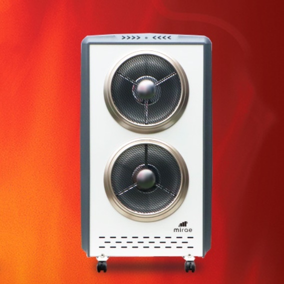 사무실 전기 온풍기 대형 온풍기 실내 난방기 공장 온풍기 2구