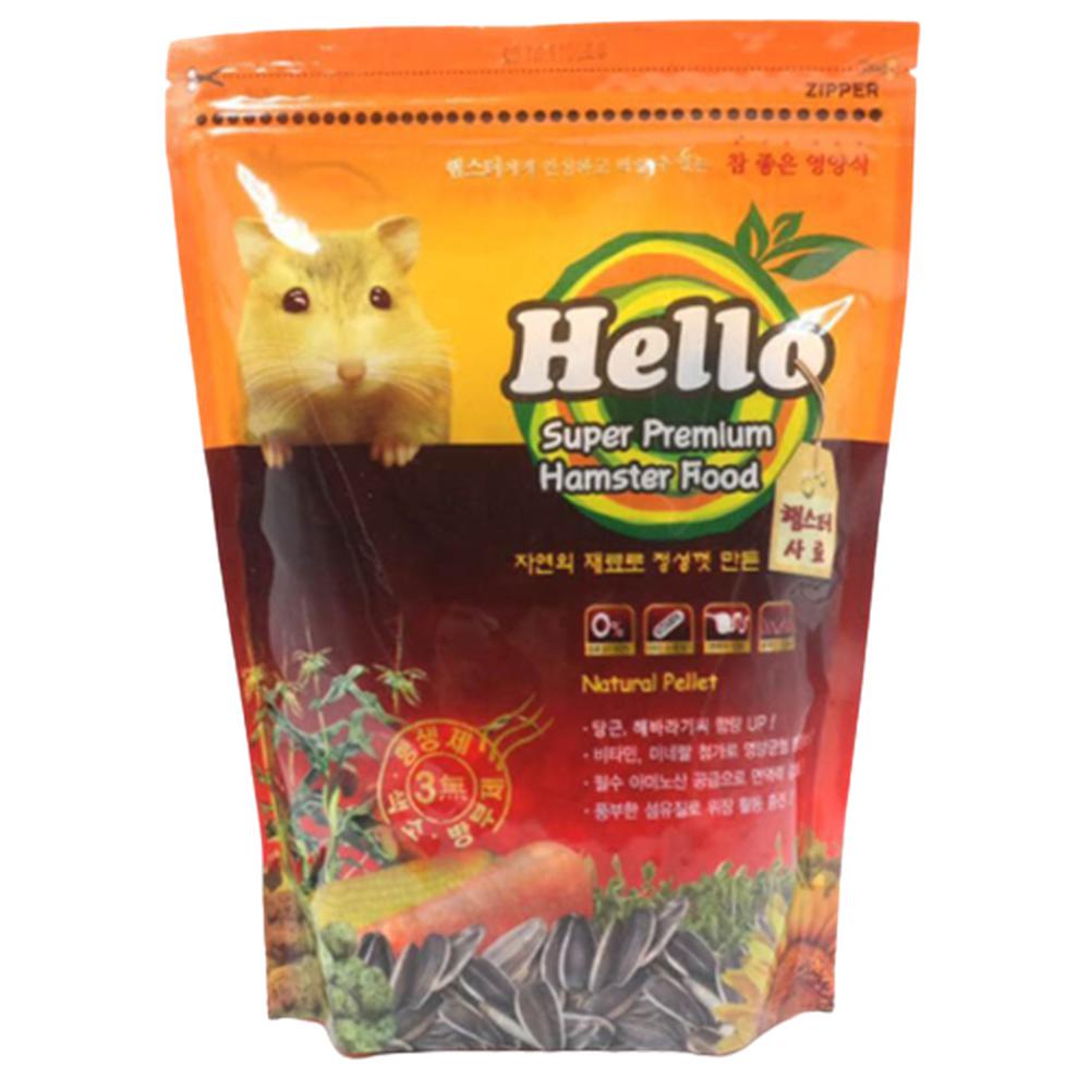 무항생제 햄스터사료 펠렛사료 당근해바라기씨 1.1kg