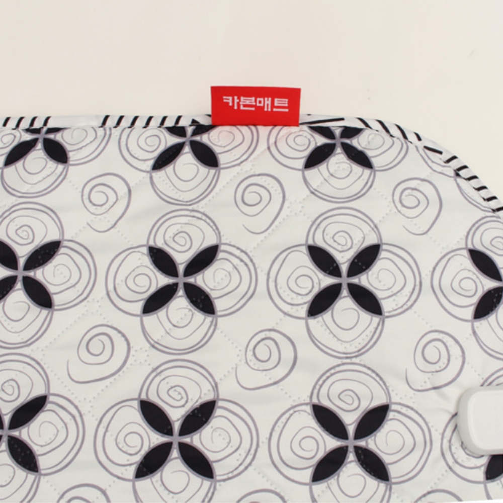 일월 해든마루 카본매트 플라워SP 워셔블 전기매트 더블 대형 2인용 원난방 140cm/180cm SP-1024 이미지 4
