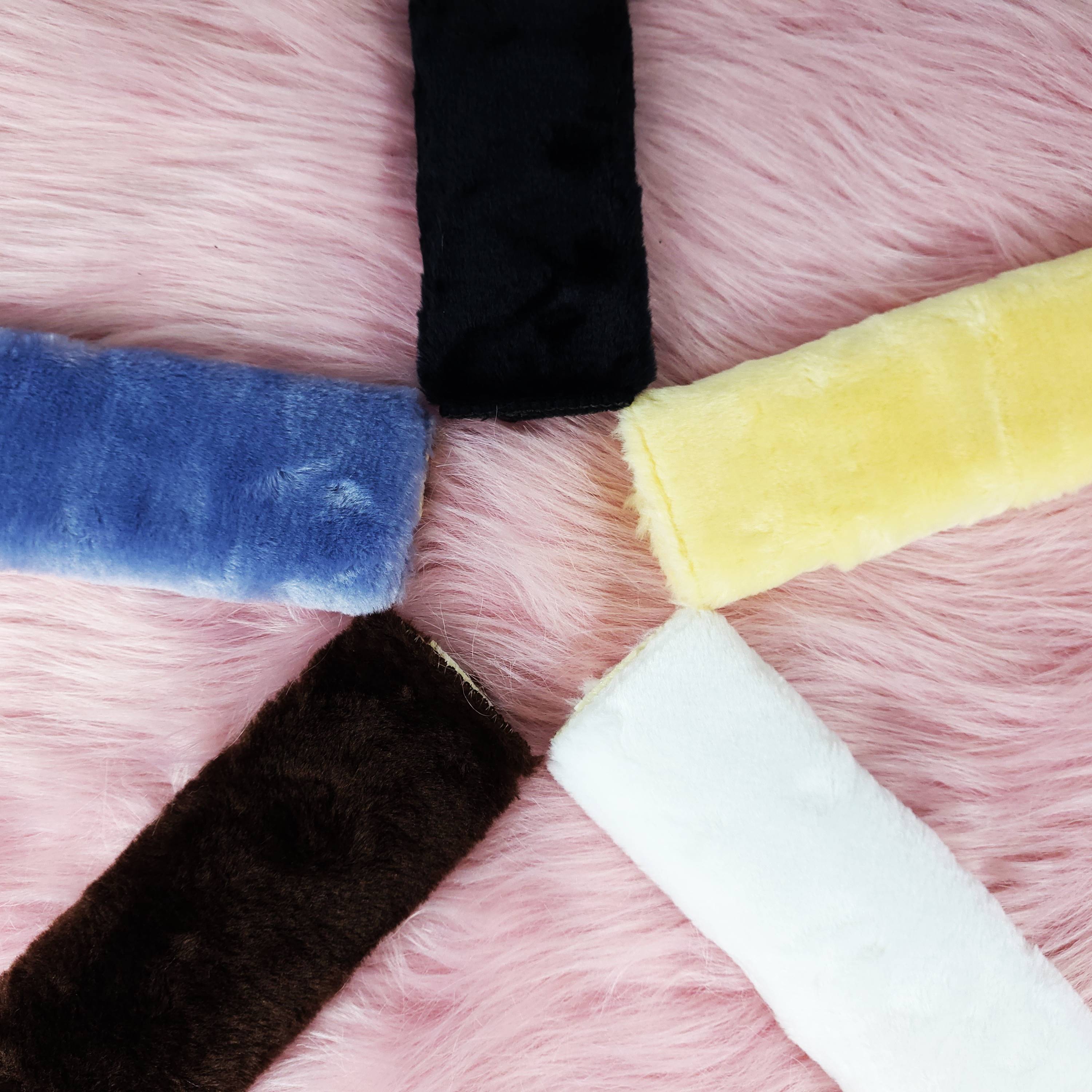 자동차 차량용 안전벨트 커버 쿠션 극세사 스웨이드