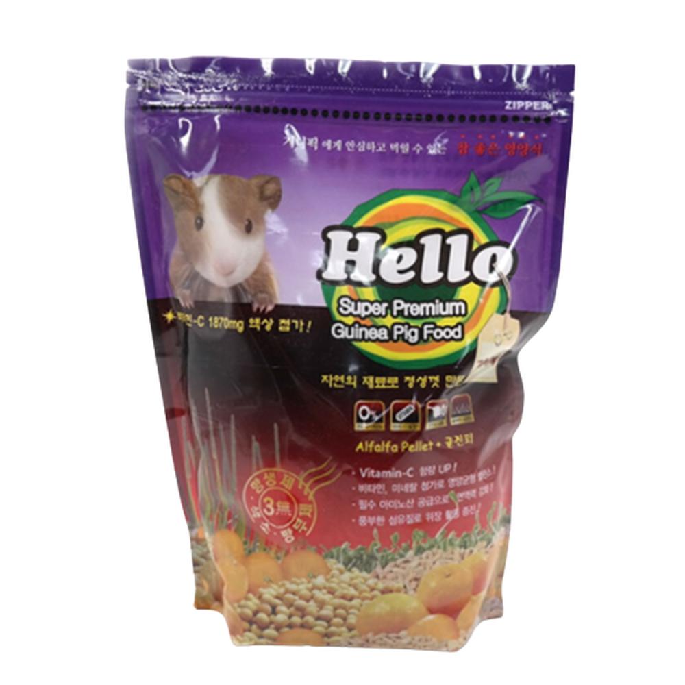 고섬유영양 기니피그사료 알팔파혼합 비타민미네랄 1.1kg