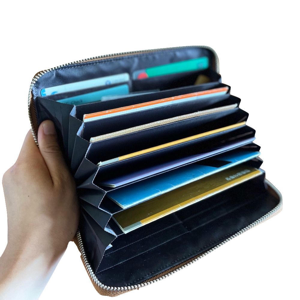 소가죽 은행 통장 지갑 파우치 케이스 가방 베트남 동지갑