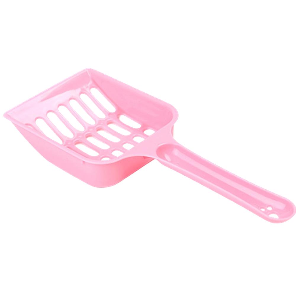 플라스틱 고양이화장실 모래스푼 배변삽 위생청소용 구멍