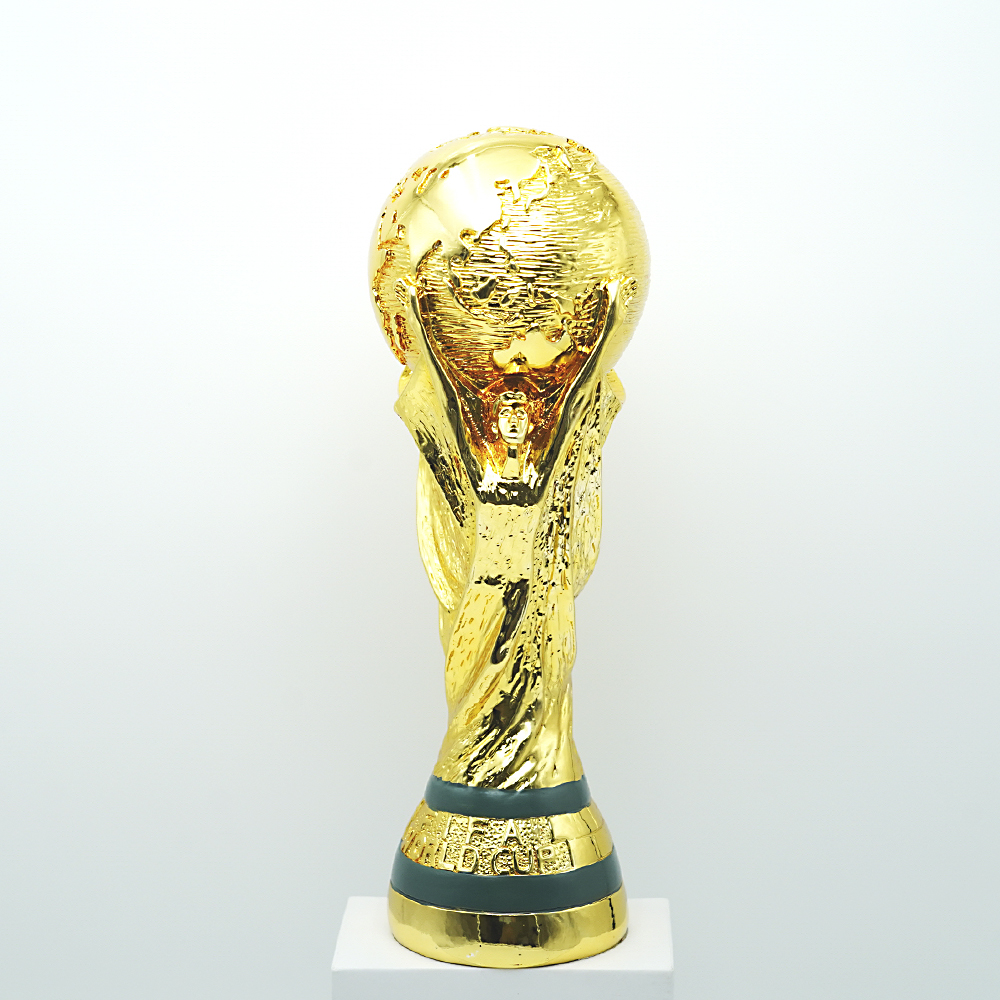공간녹백 축구 트로피 카타르 발롱도르 우승컵 모형 27CM 이미지 3