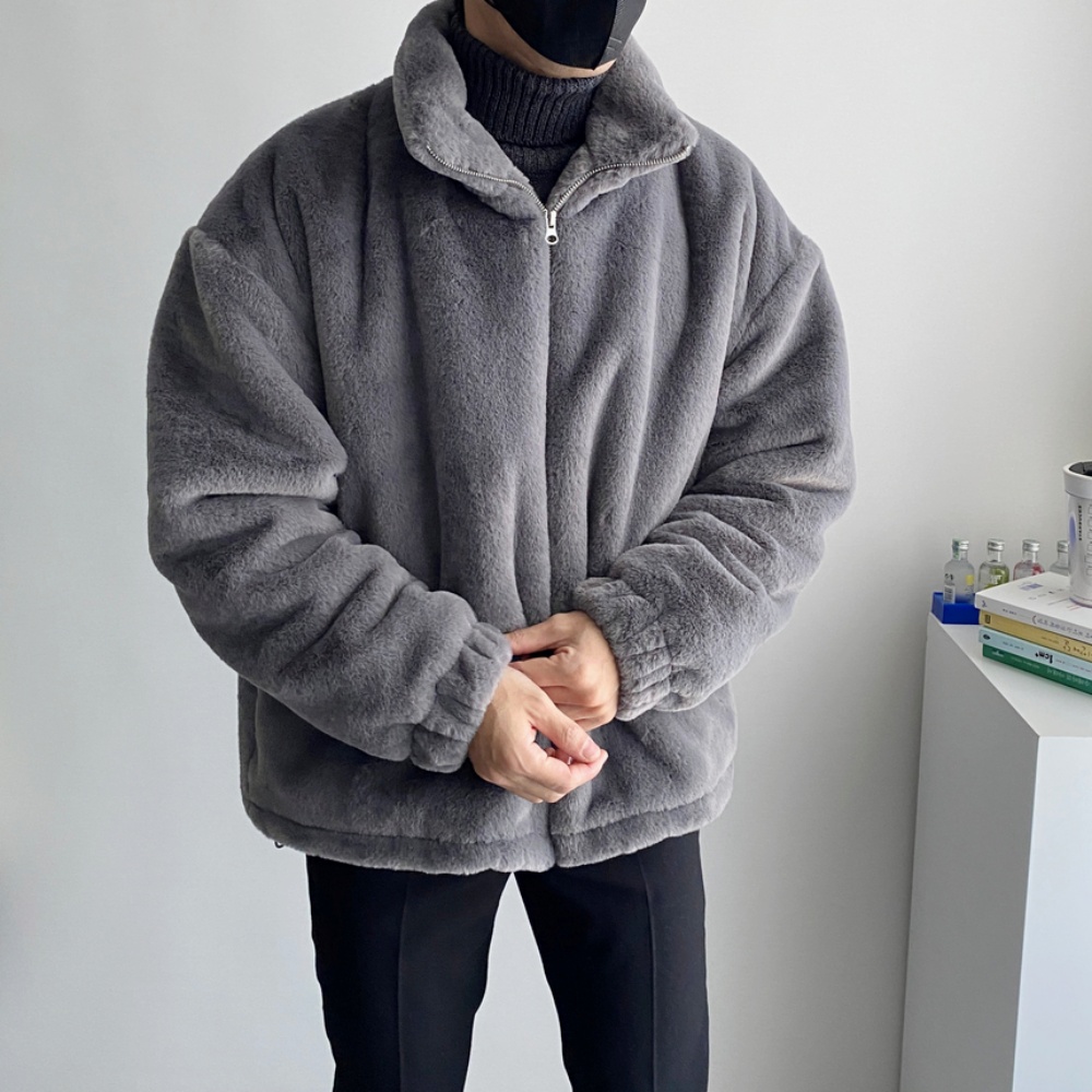 밍크후리스 보아털후리스 남자퍼자켓 이미지 2