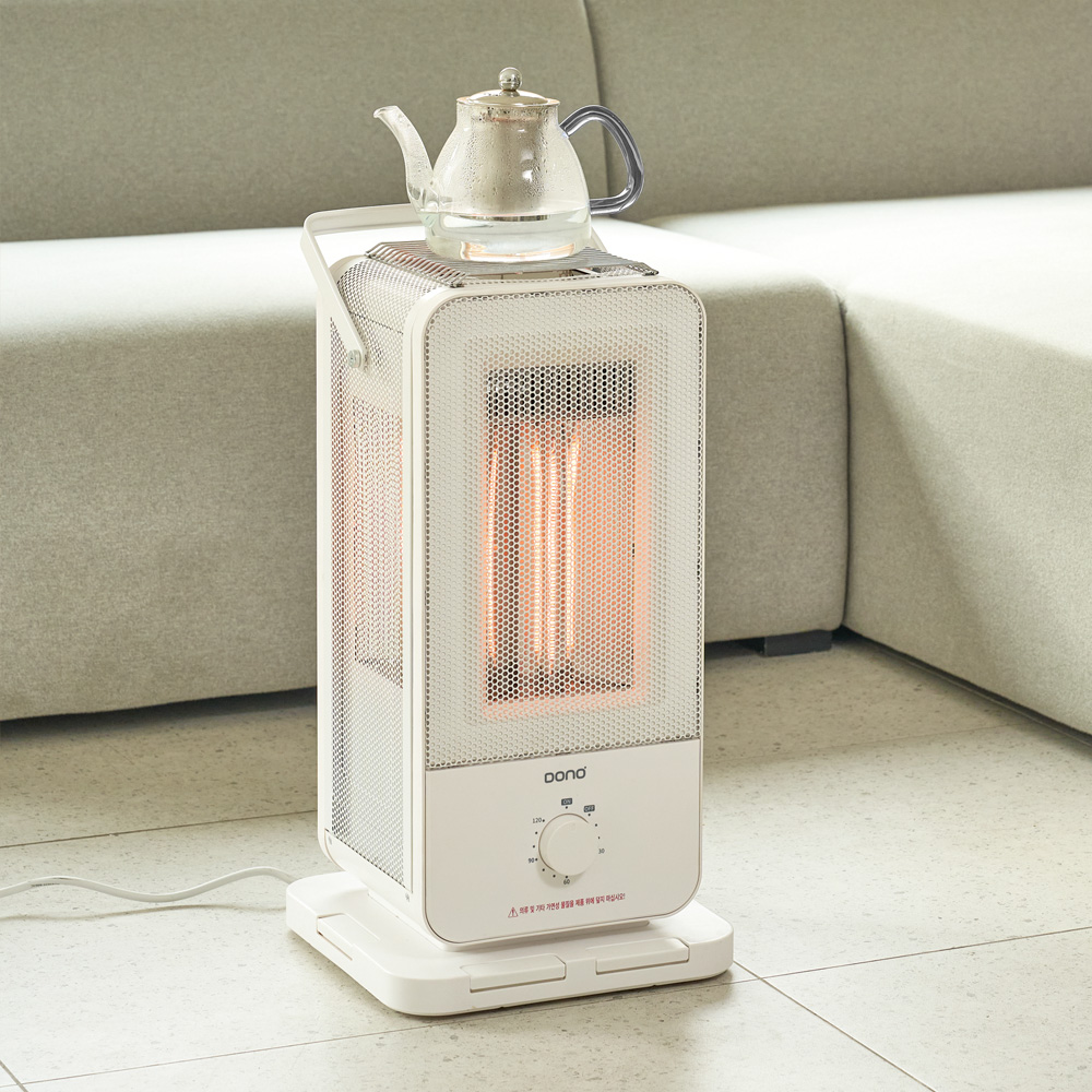 도노 가정용 전기난로 오방난로 바퀴형