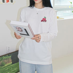 여성 긴팔 티셔츠 레이어드 이너 레깅스롱티 간절기 라운드넥 여자흰티 착용 후기 | 사이즈/핏 총정리 - 상품 이미지 3