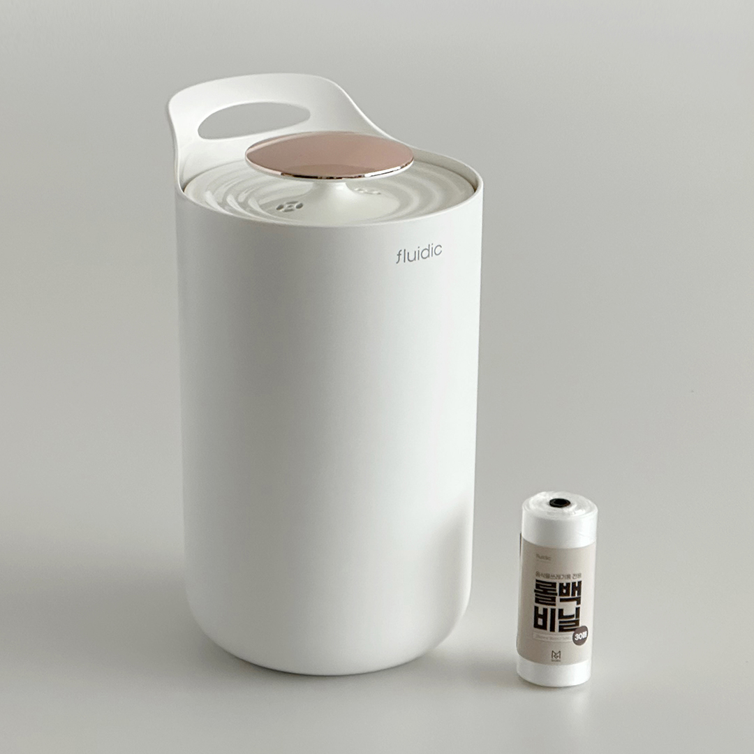 플루딕 진공 음식물쓰레기통 3L+롤백비닐 30매