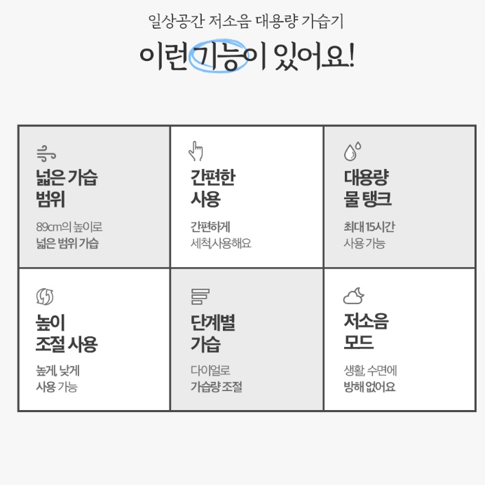 사무용 사무실용 가정용 가습기 거실 침실 원룸 가습기 대형 가습기