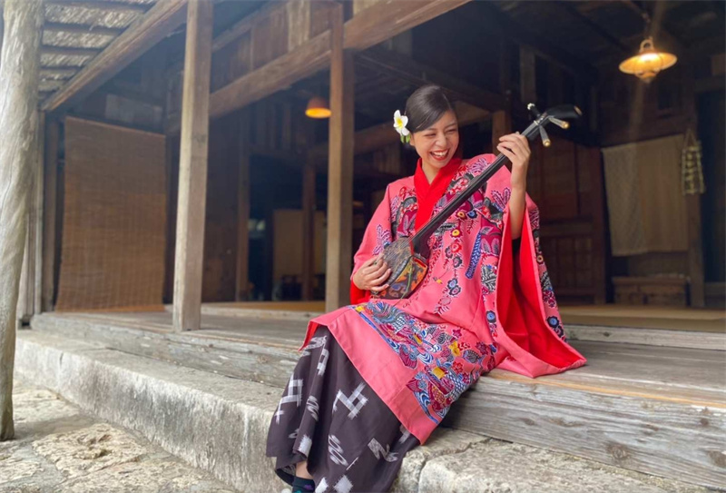 일본  오키나와 류큐 전통의상 체험 | 류큐무라 이미지 3