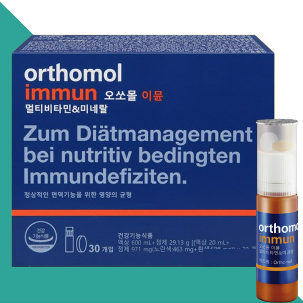 동아제약 오쏘몰 이뮨 멀티비타민 Orthomol 30개입X1개 - 상품 이미지