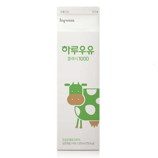 하루우유 클래식 냉장 1000ml : 식재온