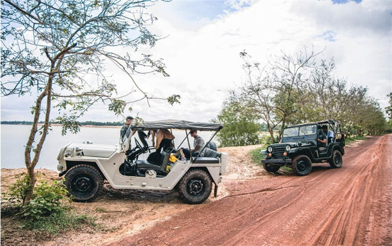 캄보디아 씨엠립 시골 프라이빗 지프 투어 이미지 2