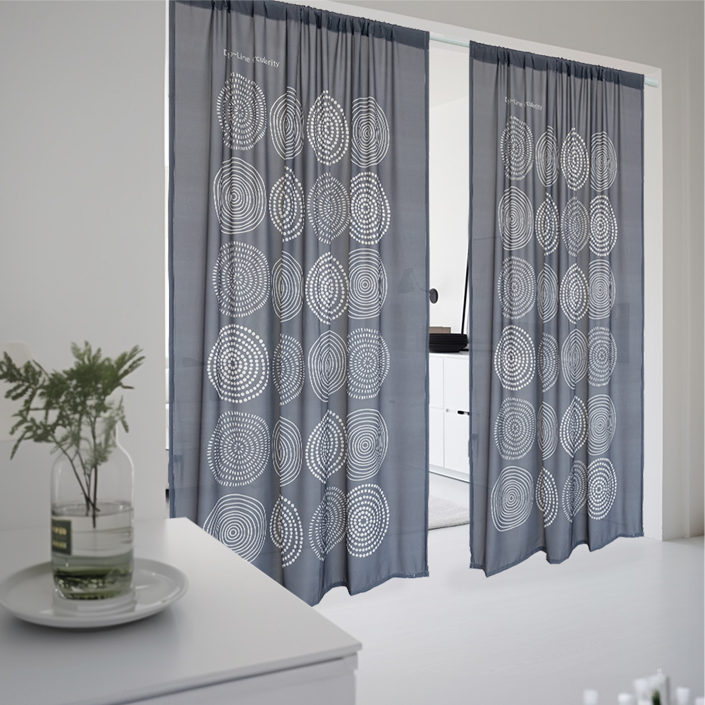 가림막 커튼 모던 바란스 패브릭 공간분리 가리개 현관 중문 주방 2size 문 거실 현관 벽