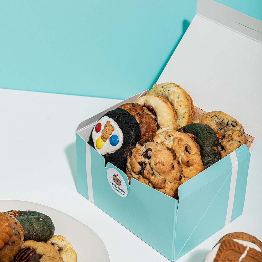 [쿠키득 수제쿠키] 르뱅 크리스마스 연말 새해 선물 생일 간식 졸업 답례 결혼