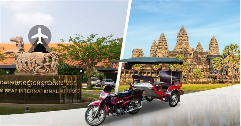 캄보디아 씨엠립 공항 프라이빗 툭툭 픽업/샌딩 서비스 솔직 후기 | 실사용자 리뷰 분석 - 대표 이미지