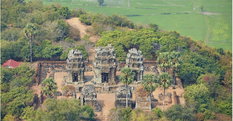 캄보디아 프놈 크롬 사원 프라이빗 툭툭 투어 이미지 3