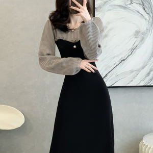 한유라 이정혜 한이주 원피스 니트 완벽한 결혼의 정석 옷 패션 정보 코디 착용 후기 | 사이즈/핏 총정리 - 상품 이미지 3