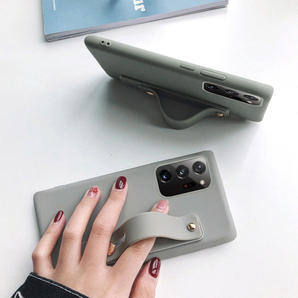 핸드폰 실리콘 케이스 스트랩 갤럭시노트20 울트라 N986