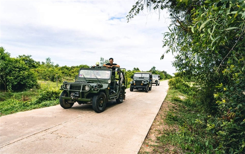 캄보디아 씨엠립 시골 프라이빗 지프 투어 이미지 1