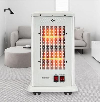 크루거 오방난로 오방향 난로 난방기구 발 전기 난로 캠핑