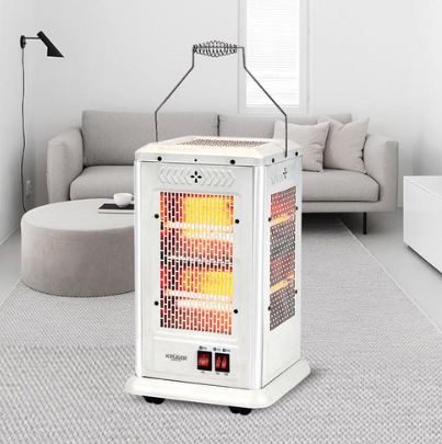 크루거 오방난로 오방향 난로 난방기구 발 전기 난로 캠핑