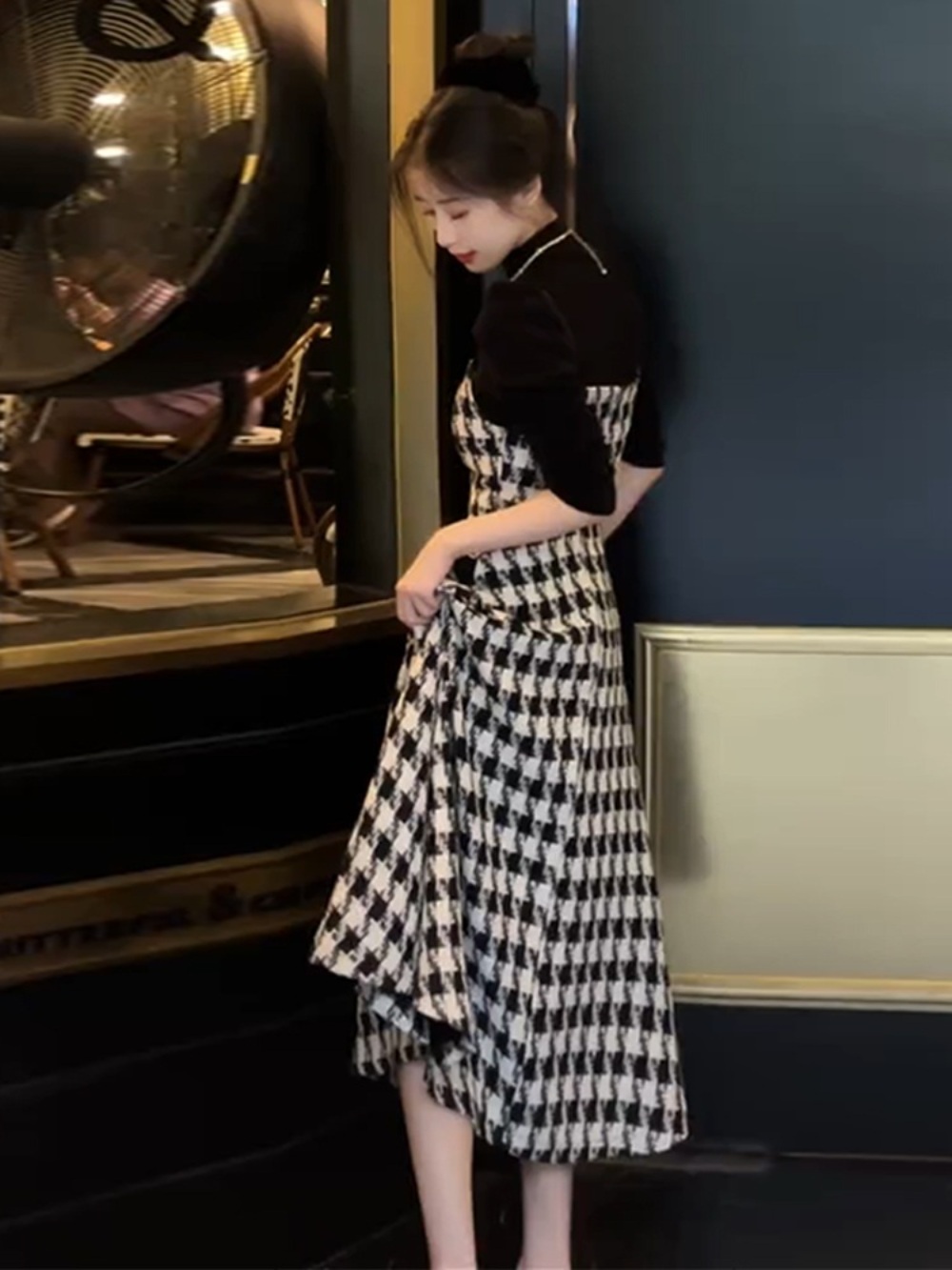 완벽한 결혼의 정석 한유라 한이주 이정혜 블랙 원피스 옷 패션 정보 코디 세트 이미지 4