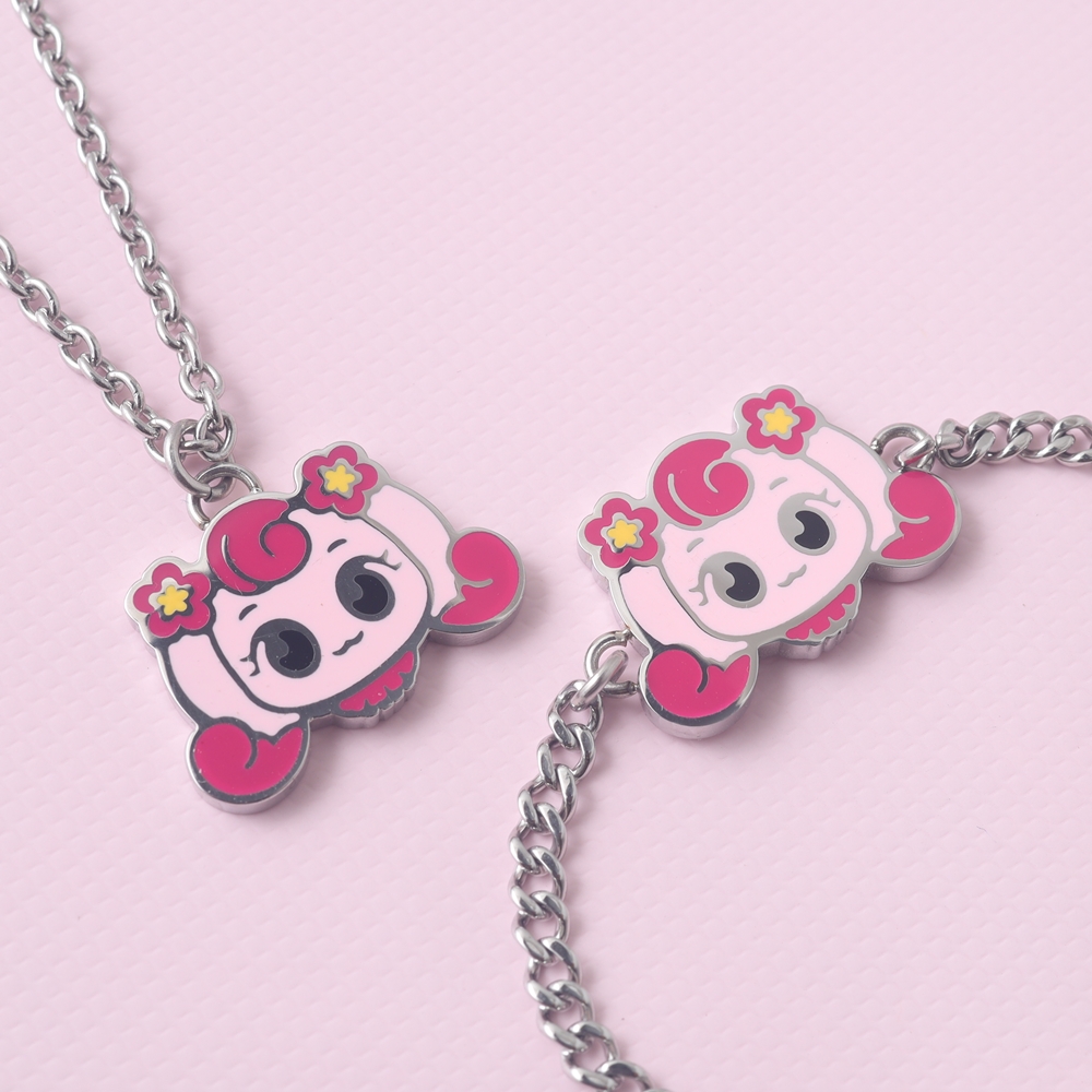 써지컬스틸 캐치 티니핑 하츄핑 미아방지 팔찌 한정판 아기 유아 어린이