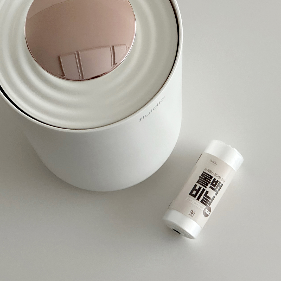 플루딕 진공 음식물쓰레기통 3L+롤백비닐 30매 - 상세 이미지 2