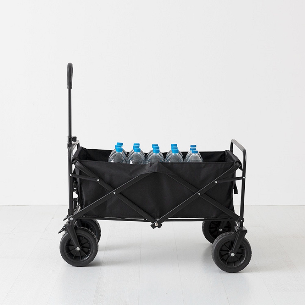 접이식 웨건 대형 캠핑 웨건 카트 수레 중형 5인치