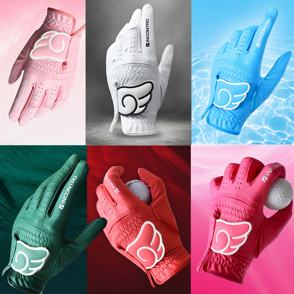 윙 컬러 골프장갑 논슬립 왼손 남녀공용