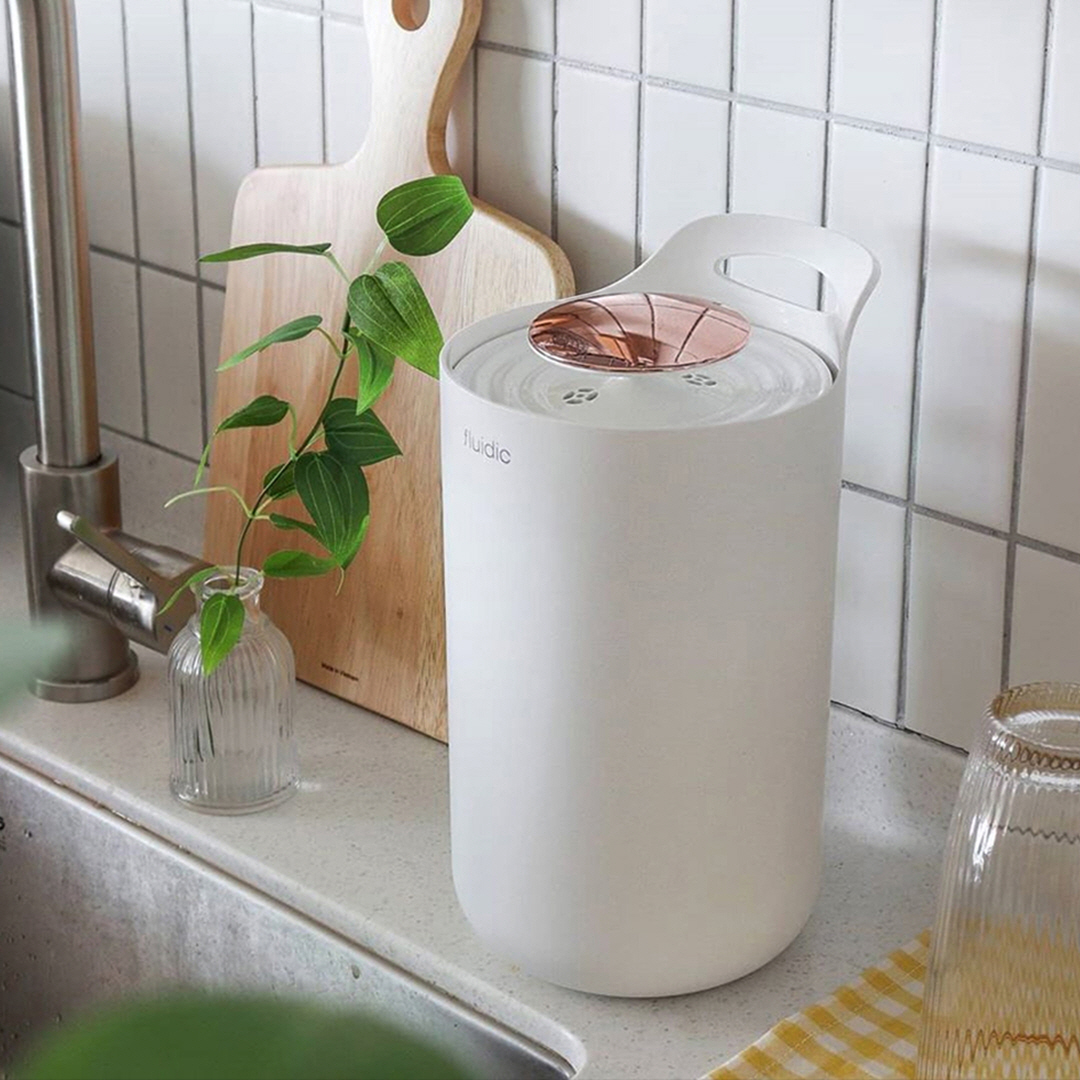 플루딕 진공 음식물쓰레기통 3L+롤백비닐 30매 - 상세 이미지 4