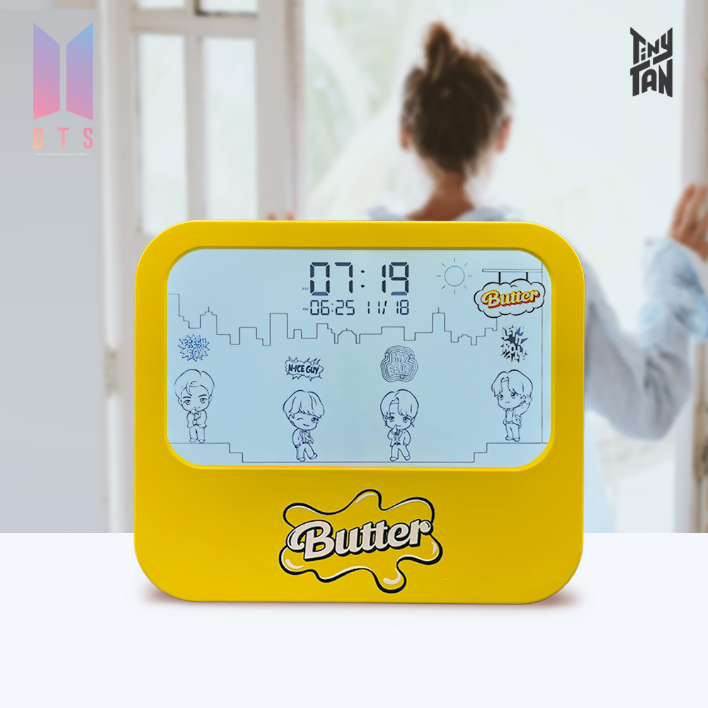 BTS컴백기원 타이니탄 알람 녹음 탁상시계 BTS굿즈 이미지 8