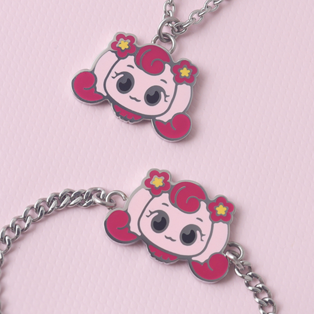 써지컬스틸 캐치 티니핑 하츄핑 미아방지 팔찌 한정판 아기 유아 어린이