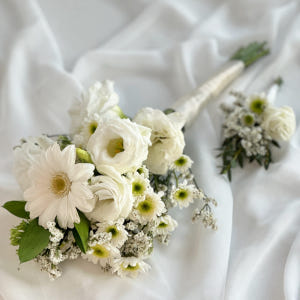 리틀캠든 셀프웨딩 화이트 부케 합리적 온라인꽃집 솔직 후기 | 실사용자 리뷰 분석 - 상품 이미지 2