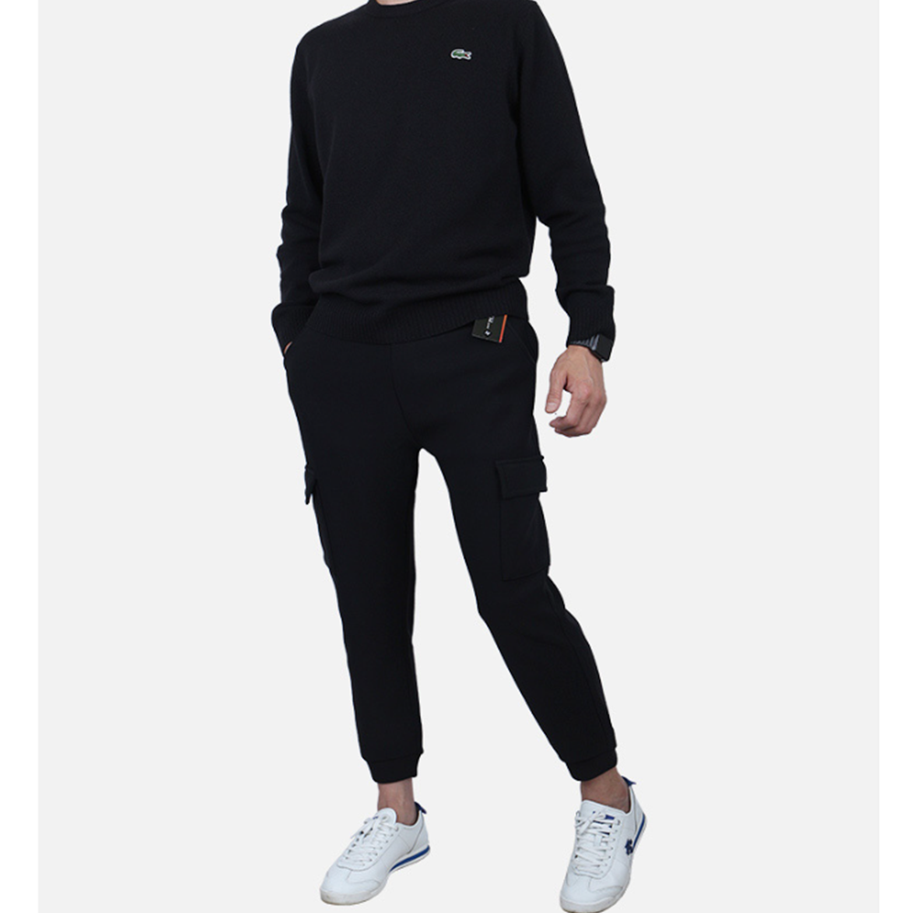 기모일바지 겨울용 작업복 남자 보아털 카고 조거 조그 팬츠 - 상세 이미지 3