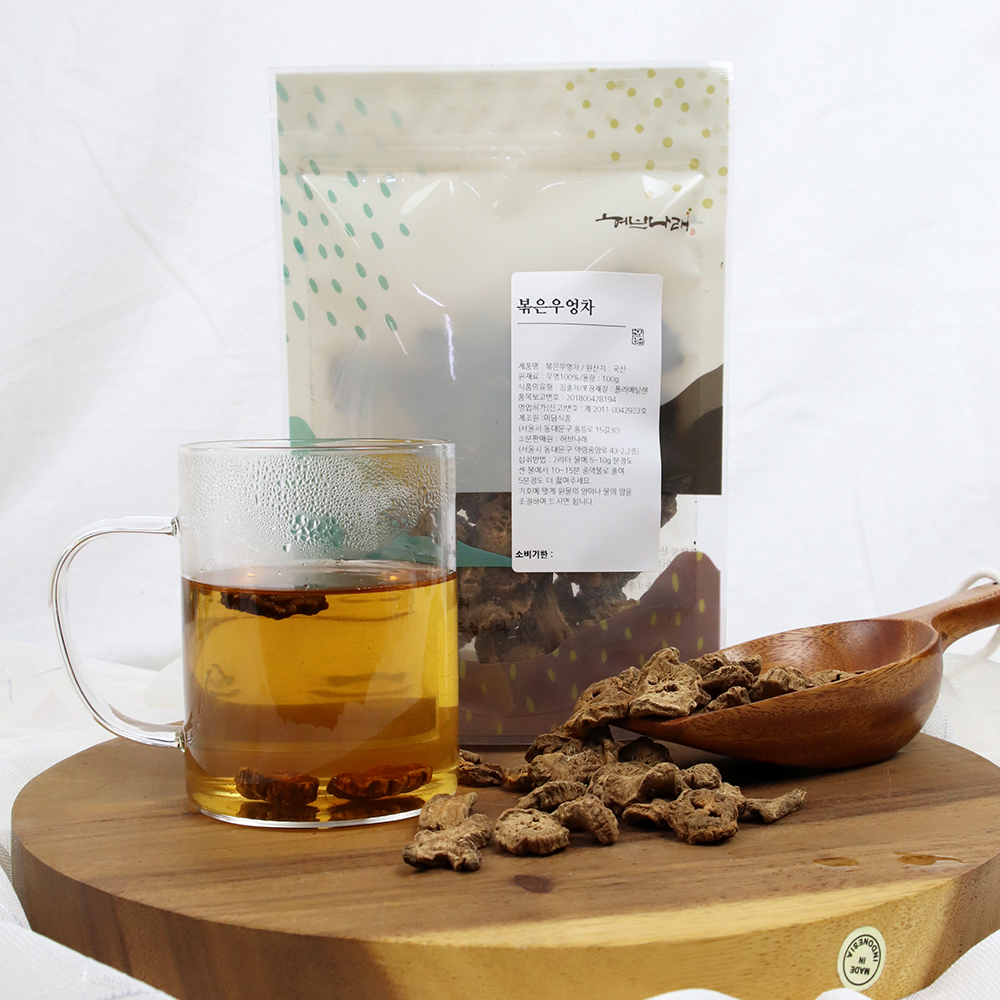 국산 볶은 우엉차 100g+100g - 상품 이미지