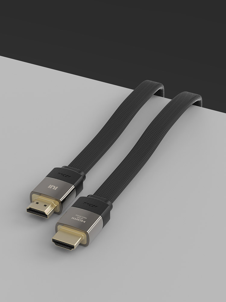 ULTRA HIGH SPEED HDMI 2.1 인증 케이블 FLAT 3m, 1개 - 상세 이미지 2